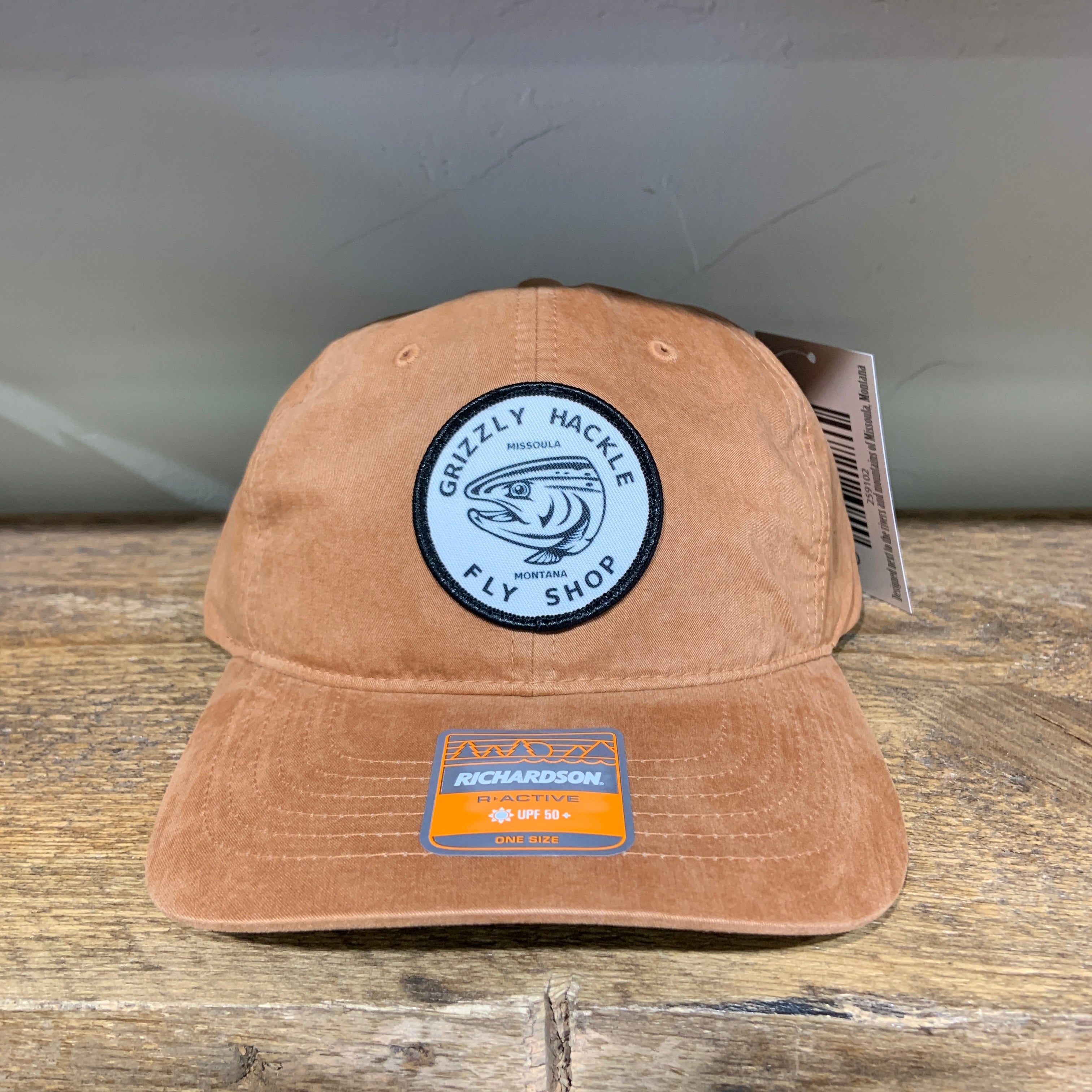 Grizzly Hackle Circle Fish-Strapback Cap