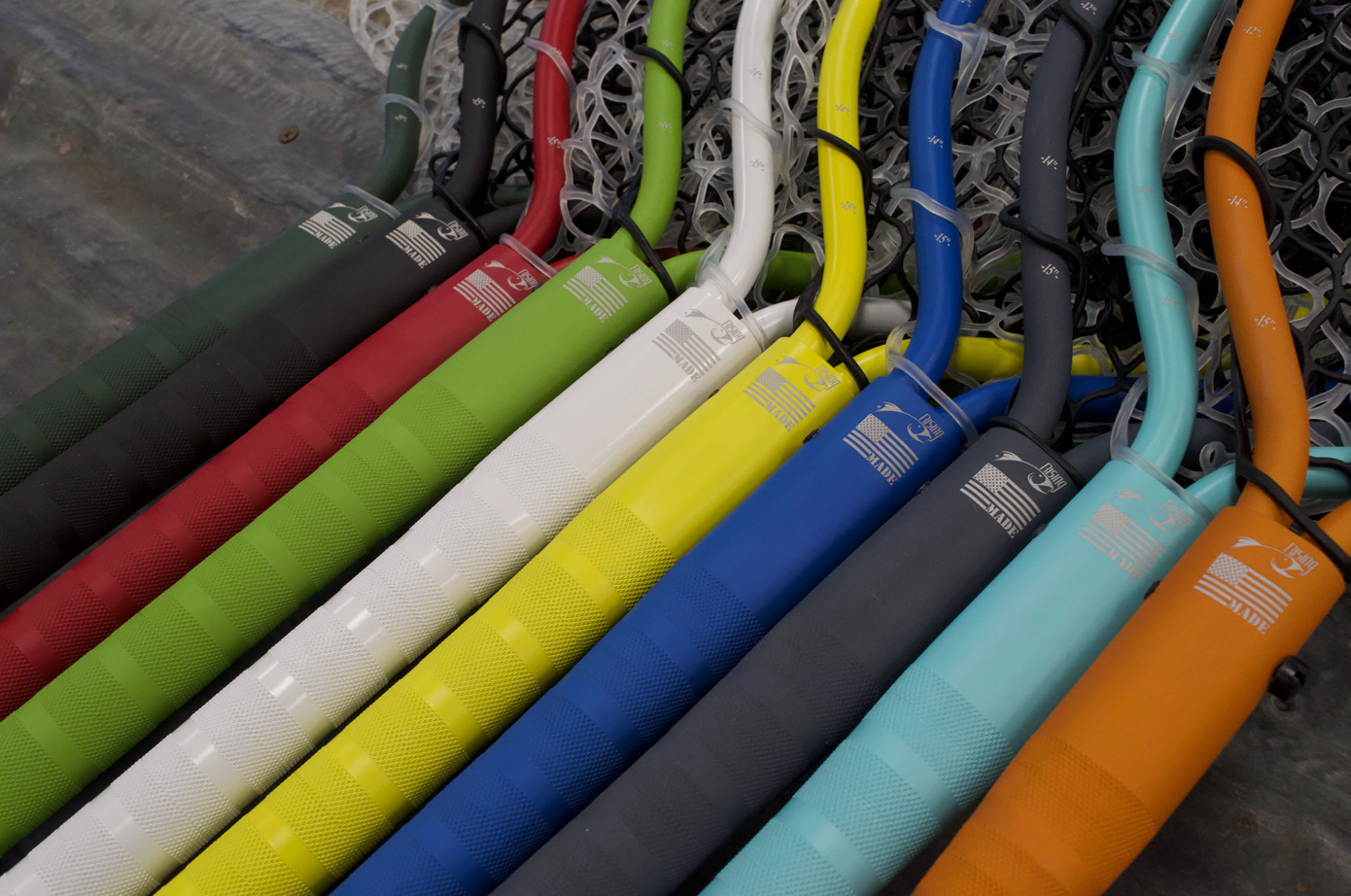 Rising Cerakote Brookie Net- 10" Handle